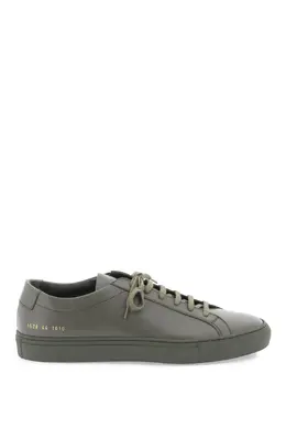 Common Projects: Кроссовки Original Achilles цвета хаки