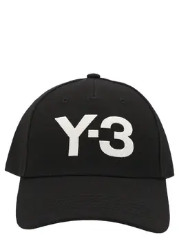 Y-3: Белая кепка 