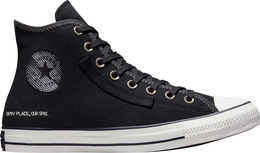 Converse: Чёрные кроссовки  Chuck Taylor All Star