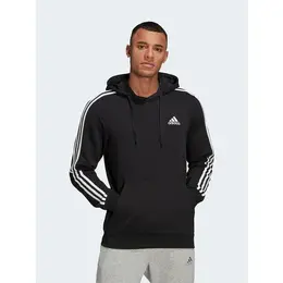 adidas: Чёрная толстовка 