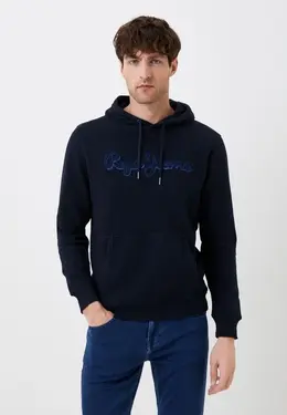 Pepe Jeans: Синяя толстовка