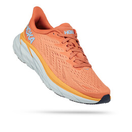 Hoka One One: Оранжевые кроссовки 