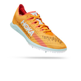 Hoka One One: Оранжевые кроссовки 