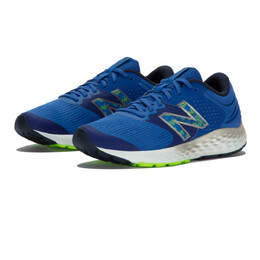 New Balance: Синие кроссовки 