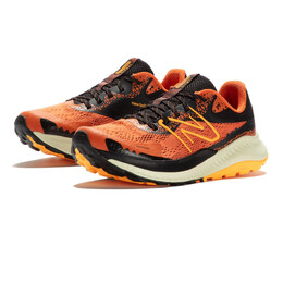 New Balance: Оранжевые кроссовки 