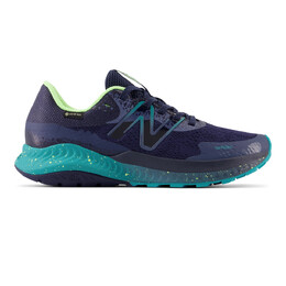New Balance: Синие кроссовки 
