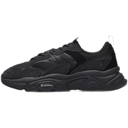 Fila: Чёрные кроссовки 