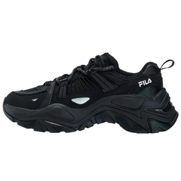 Fila: Чёрные кроссовки 