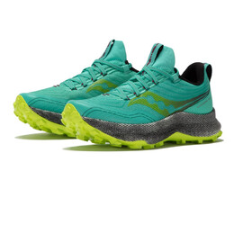 Saucony: Зелёные кроссовки  Endorphin