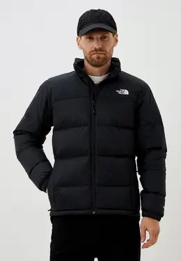 The North Face: Чёрный пуховик