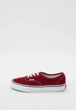 Vans: Бордовые кеды