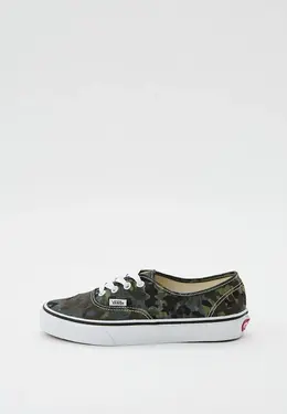 Vans: Кеды цвета хаки