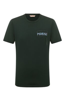 Marni: Хлопковая футболка 