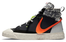 Nike: Серые кроссовки  Blazer Mid