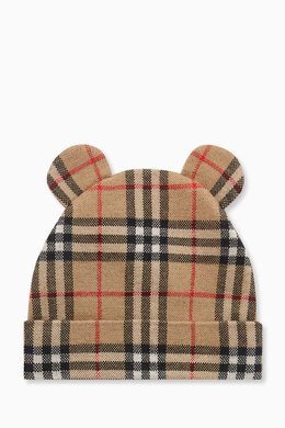 Burberry: Шапка Vintage Check