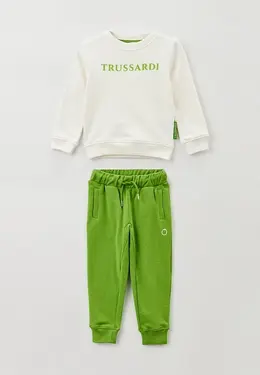 Trussardi Junior: Белый костюм