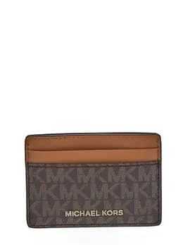 Michael Michael Kors: Коричневый картхолдер