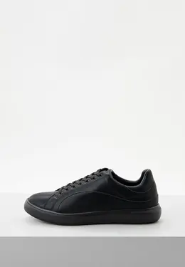 Trussardi: Чёрные кеды 