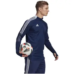 adidas: Синяя толстовка 