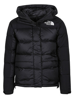 The North Face: Чёрный пуховик  Logo