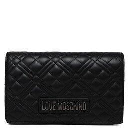 Love Moschino: Чёрный клатч 