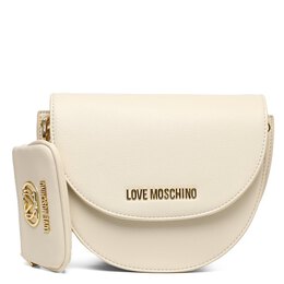 Love Moschino: Светлая сумка 