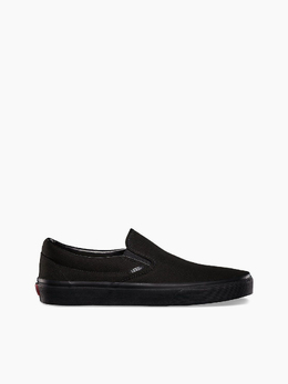 Vans: Чёрные кеды Classic Slip On