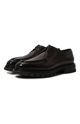 Santoni: Тёмные туфли 