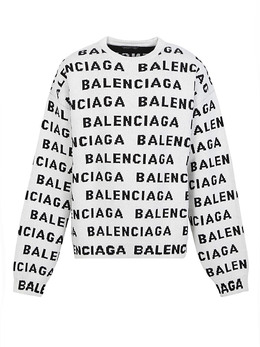 Balenciaga: Свитер  Crew из шерсти