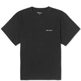 Carhartt WIP: Футболка  Script с вышивкой