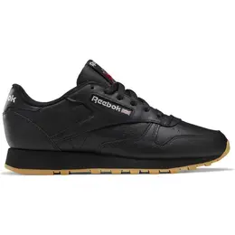 Reebok: Чёрные кроссовки  Classic Leather