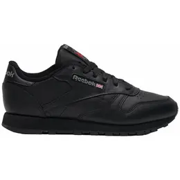 Reebok: Чёрные кроссовки  Classic Leather