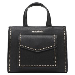 Valentino: Чёрная спортивная сумка 