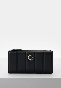 Trussardi: Чёрный кошелёк 