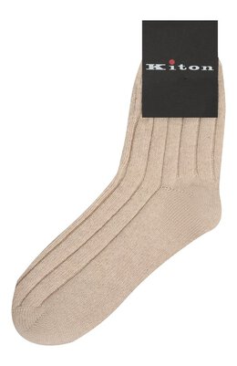 Kiton: Бежевые носки 