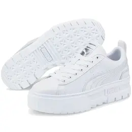 PUMA: Белые кеды 