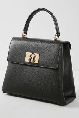 Furla: Чёрная сумка 