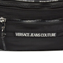 Versace Jeans Couture: Чёрная сумка