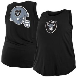 NEW ERA: Чёрная майка  Las Vegas Raiders