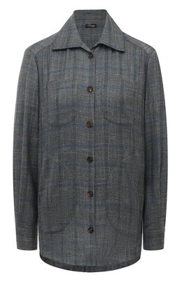 Kiton: Рубашка из вискозы 