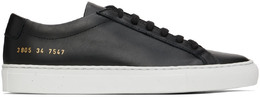 Common Projects: Чёрные кроссовки Original Achilles