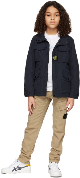 Stone Island Junior: Тёмная куртка 