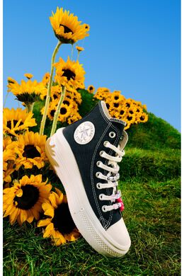 Converse: Зелёные кроссовки 