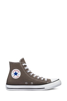 Converse: Серые кеды  Chuck Taylor All Star