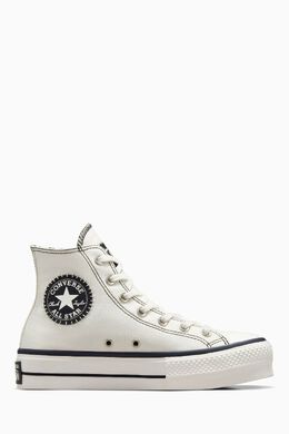 Converse: Чёрные кроссовки  Chuck Taylor All Star Lift