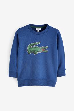 Lacoste: Голубой свитшот