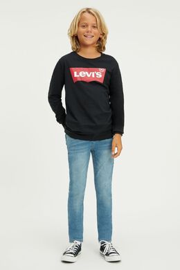 Levi's: Синие джинсы 