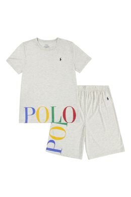 Polo Ralph Lauren: Серые шорты 