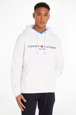 Tommy Hilfiger: Белая толстовка 