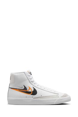 Nike: Белые кроссовки Blazer Mid 77